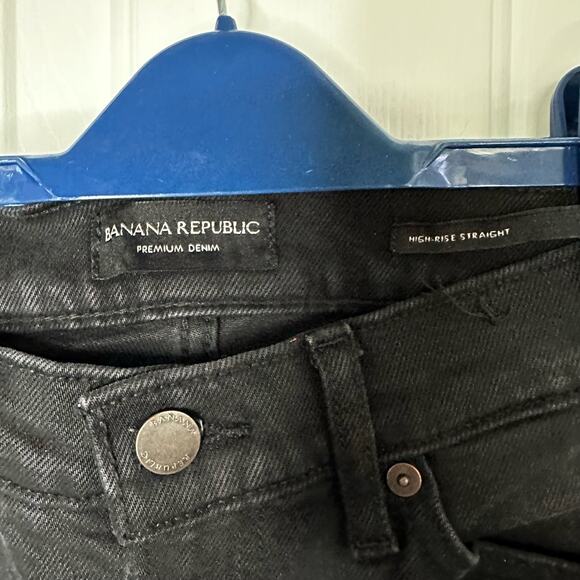 Banana Republic High Rise Straight Size 25 - Picture 4 of 8